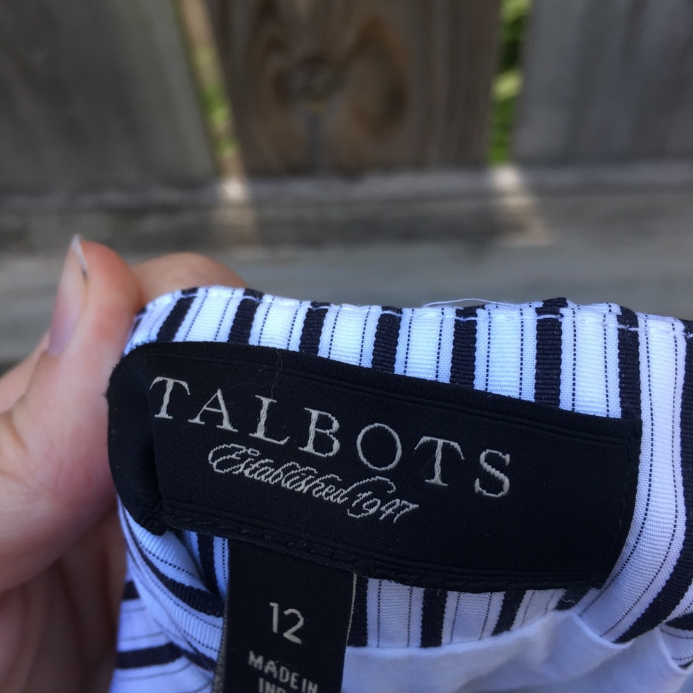Talbots striped skirt - Picture 2 of 4